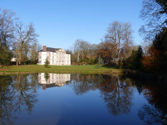 Chambre Le Notre Le Domaine Des Jardins De Bracquetuit Exterior foto